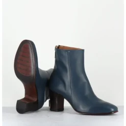 Sale LA BOTTEGA DI LISA Boots en cuir souple - 5540 GLAM BLU BLEU