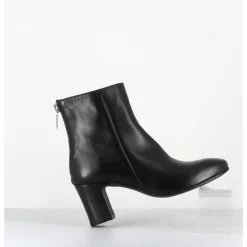 Online LA BOTTEGA DI LISA Boots en cuir souple - 5540 GLAM NERO NOIR