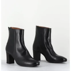 Online LA BOTTEGA DI LISA Boots en cuir souple - 5540 GLAM NERO NOIR