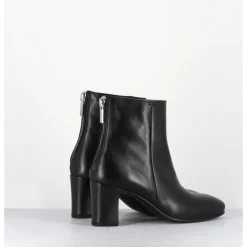 Online LA BOTTEGA DI LISA Boots en cuir souple - 5540 GLAM NERO NOIR