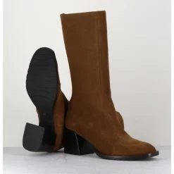 MARA BINI Boots en daim - R288 RENNA SIGARO CAMEL
