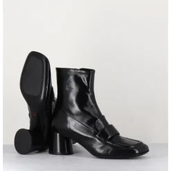 Discount HALMANERA Boots mocassins en cuir - DANI05 NERO NOIR