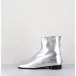 Discount HALMANERA Boots plates 60s en cuir - PAM26 MET O ARGENT