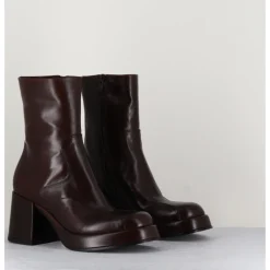 Best GARRICE LAB Boots 70s en cuir - ARCHI MORO MARRON