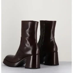 Best GARRICE LAB Boots 70s en cuir - ARCHI MORO MARRON