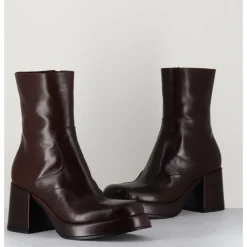 Best GARRICE LAB Boots 70s en cuir - ARCHI MORO MARRON