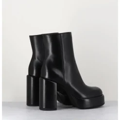 Hot GARRICE LAB Boots 70s en cuir - AIKO NAPPA NERO NOIR