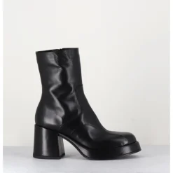 Best GARRICE LAB Boots 70s en cuir - ARCHI NERO NOIR