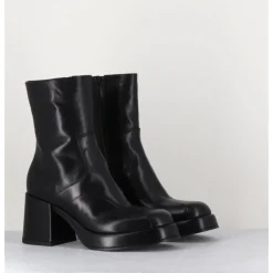 Best GARRICE LAB Boots 70s en cuir - ARCHI NERO NOIR
