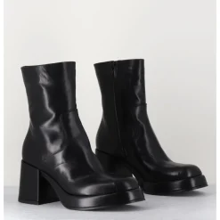 Best GARRICE LAB Boots 70s en cuir - ARCHI NERO NOIR