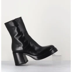Best GARRICE LAB Boots 70s en cuir - ARCHI NERO NOIR