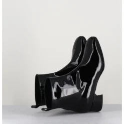 Hot GARRICE LAB Boots 60s en cuir vernis - JANE VERNICE NERO NOIR