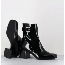 Best ROTTA Boots 60s en cuir vernis - XERT VERNICE BLACK NOIR