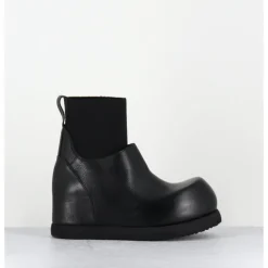 Outlet PREMIATA Boots sabot bi-matière cuir & élastique - M6612 NODIK NERO NOIR