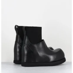 Outlet PREMIATA Boots sabot bi-matière cuir & élastique - M6612 NODIK NERO NOIR