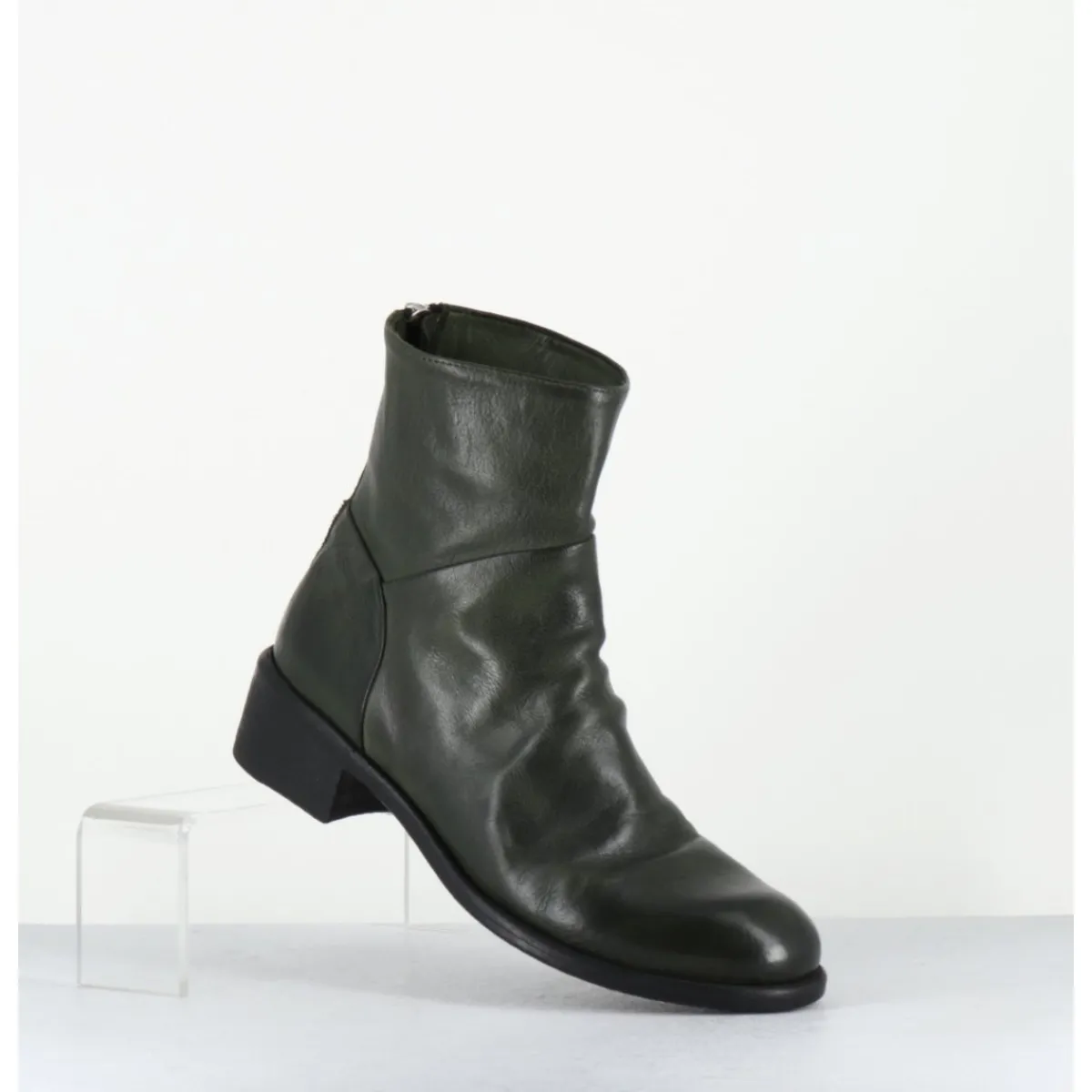 Discount OFFICINE CREATIVE Boots souples en cuir - LISON CAOU047 VERDE VERT
