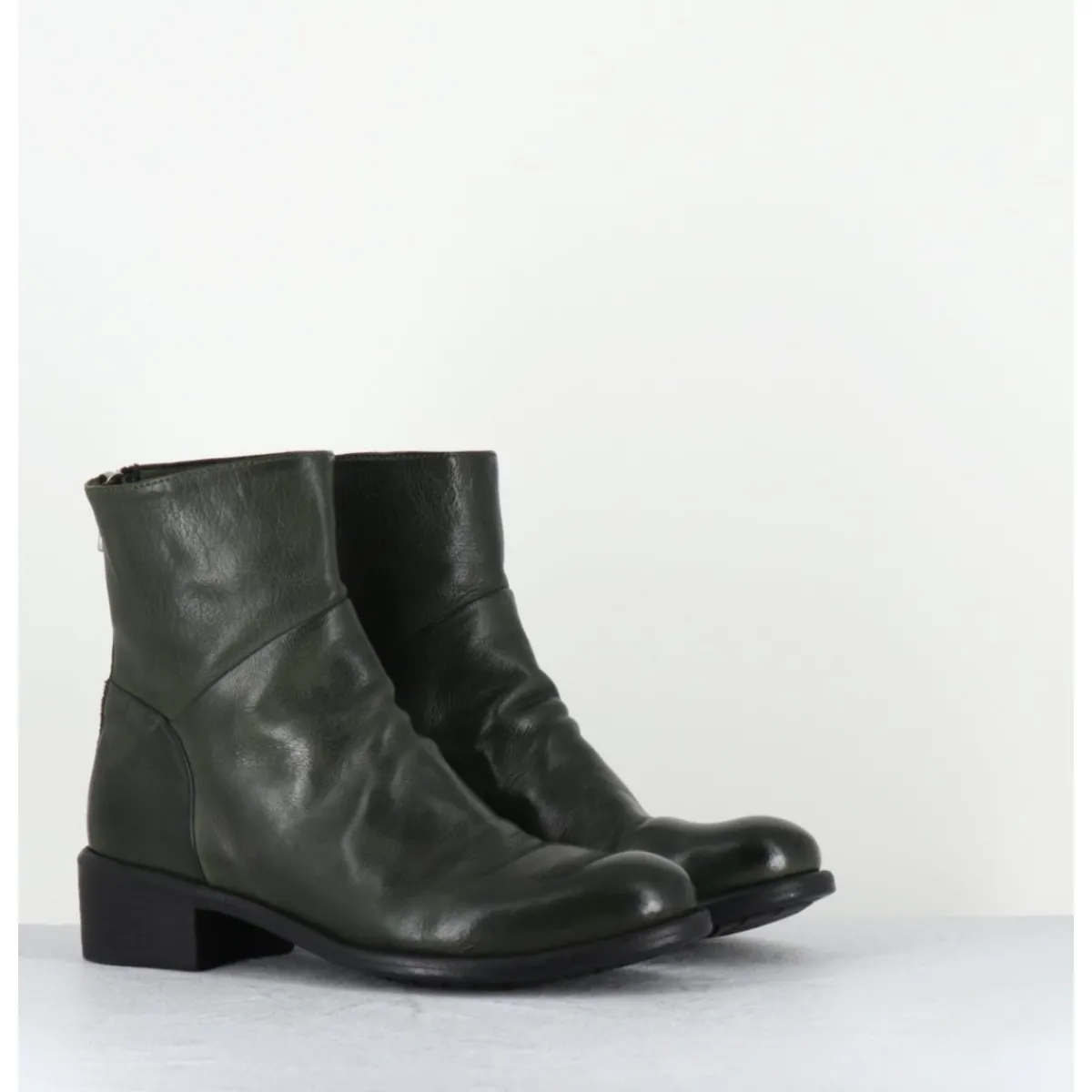 Discount OFFICINE CREATIVE Boots souples en cuir - LISON CAOU047 VERDE VERT