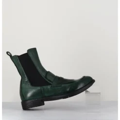 Best OFFICINE CREATIVE Boots-mocassins chelsea en cuir bouteille - MARS 142 BOUTEILLE VERT