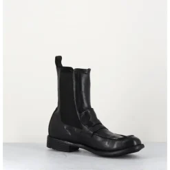 Sale OFFICINE CREATIVE Boots-moccassins chelsea en cuir - MARS 142 NERO NOIR