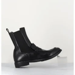 Sale OFFICINE CREATIVE Boots-moccassins chelsea en cuir - MARS 142 NERO NOIR
