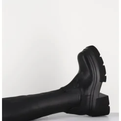 Discount ELENA IACHI Botte chunky en cuir stretch - E3716 LINK NERO NOIR