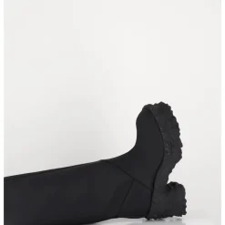 Best PREMIATA Botte cuir mat plateforme texturée - M6315 CUSTO NERO NOIR