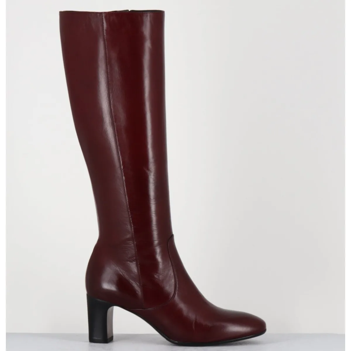 GARRICE LAB Bottes x en agneau plongé - M475 SETA RUBINO BORDEAU