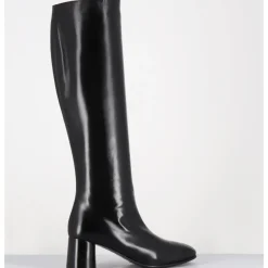 Clearance GARRICE LAB Bottes en agneau plongé talon graphique - GARDONE NAPPA NERO NOIR