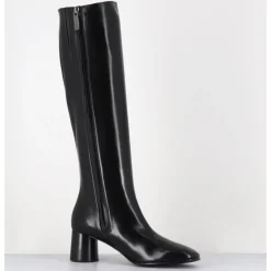 Clearance GARRICE LAB Bottes en agneau plongé talon graphique - GARDONE NAPPA NERO NOIR