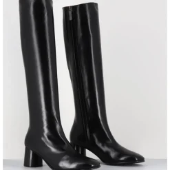 Clearance GARRICE LAB Bottes en agneau plongé talon graphique - GARDONE NAPPA NERO NOIR