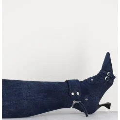 Hot STRATEGIA Bottes en jean bout pointu - A5403-T LOVELY NK JEANS