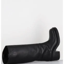 Clearance ELENA IACHI Bottes esprit bikers en cuir - E4050-L NATURE NERO NOIR