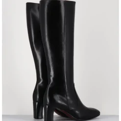 Best GARRICE LAB Bottes es en agneau plongé - M475 SETA NERO NOIR