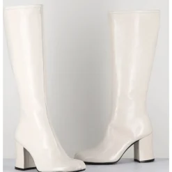 New GARRICE LAB Bottes 60s en cuir naplak - AH2983 FINISH MILK BLANC