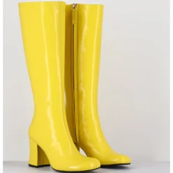 Online GARRICE LAB Bottes 60s en cuir souple - AH2983 VERLUX GIALLO JAUNE