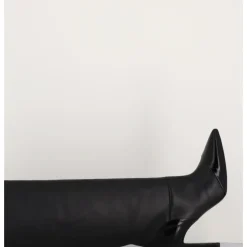 Best DEL CARLO Bottes talon haut bout pointu en cuir - 11433 MERLOT NERO NOIR