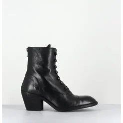 Best OFFICINE CREATIVE Bottines à boutons esprit XIXe en cuir - SYDNE005 T.NERO NOIR