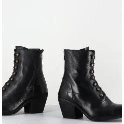 Best OFFICINE CREATIVE Bottines à boutons esprit XIXe en cuir - SYDNE005 T.NERO NOIR