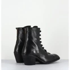 Best OFFICINE CREATIVE Bottines à boutons esprit XIXe en cuir - SYDNE005 T.NERO NOIR