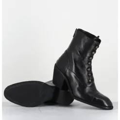 Best OFFICINE CREATIVE Bottines à boutons esprit XIXe en cuir - SYDNE005 T.NERO NOIR