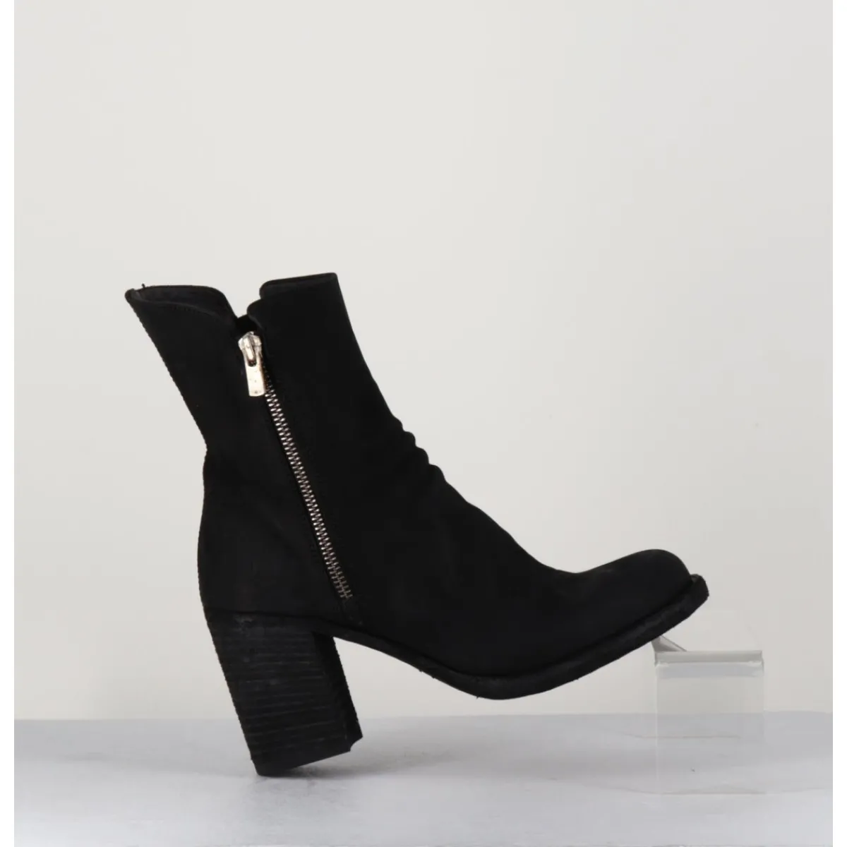 Hot OFFICINE CREATIVE Bottines en cuir huilé - VERNON 045 NERO NOIR