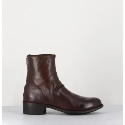 OFFICINE CREATIVE Bottines en cuir - LISON CAOU 047 CIGAR MARRON