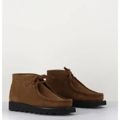 Best TO&CO Chaussure à brogues en daim - AIR WALNUT CAMEL