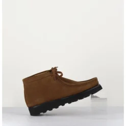 Best TO&CO Chaussure à brogues en daim - AIR WALNUT CAMEL