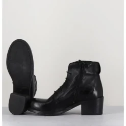 Outlet MOMA Chaussures en cuir à lacets - 1CW348 NERO NOIR