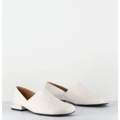 New AUDLEY Chaussures minimalistes en cuir souple cassé - PAOLI MARFIL NAPPA BLANC