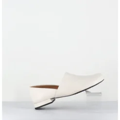 New AUDLEY Chaussures minimalistes en cuir souple cassé - PAOLI MARFIL NAPPA BLANC