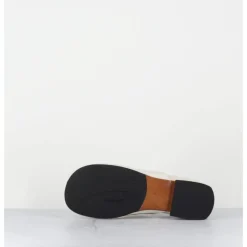 New AUDLEY Chaussures minimalistes en cuir souple cassé - PAOLI MARFIL NAPPA BLANC