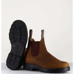 Best BLUNDSTONE Classic Chelsea Boots cuir mate - 562 CRAZY HORSE BROWN CAMEL