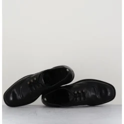 Discount OFFICINE CREATIVE Derbies à boutonnière en cuir - CALIXTE 035 NERO NOIR